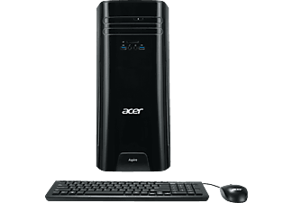 ACER Aspire TC (ATC-780) - PC desktop - Intel® Core™ i7-7700 - Nero - PC desktop,  , 1 TB HDD + 128 GB SSD, 16 GB RAM, Nero