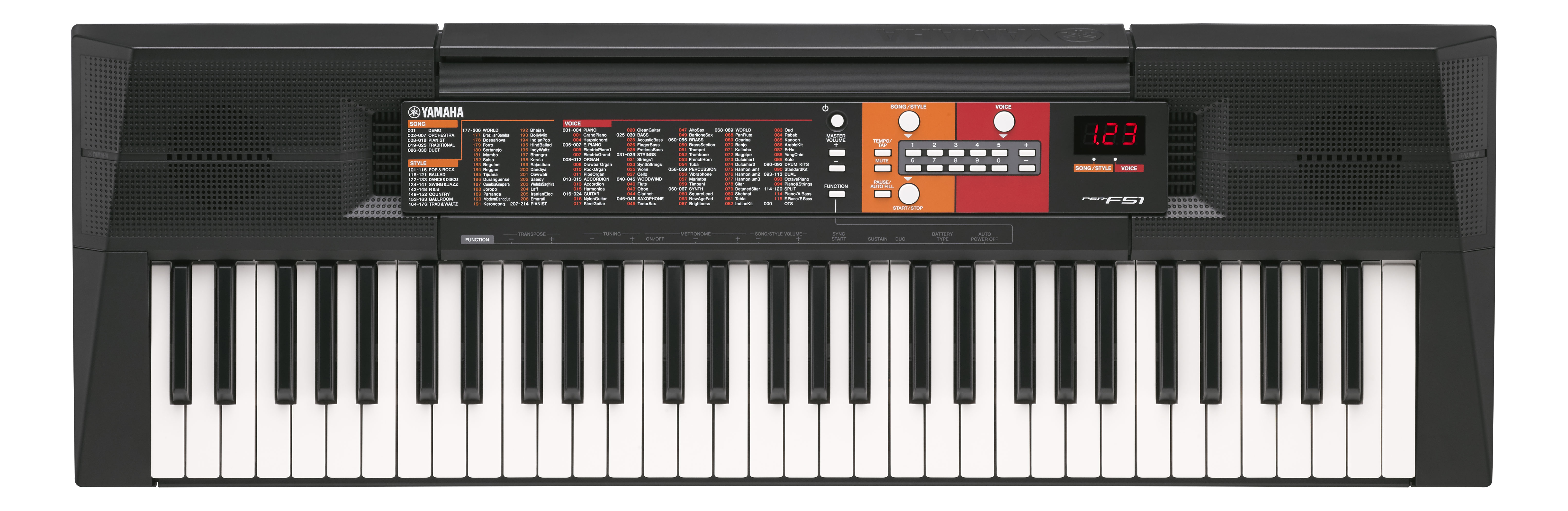 YAMAHA PSR-F51 Digital Keyboard