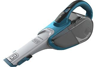 BLACK+DECKER BLACK+DECKER DVJ320J - aspirapolvere portatile - 10.8 Volt - grigio/blu - Aspirapolvere manuale (Grigio/Blu)