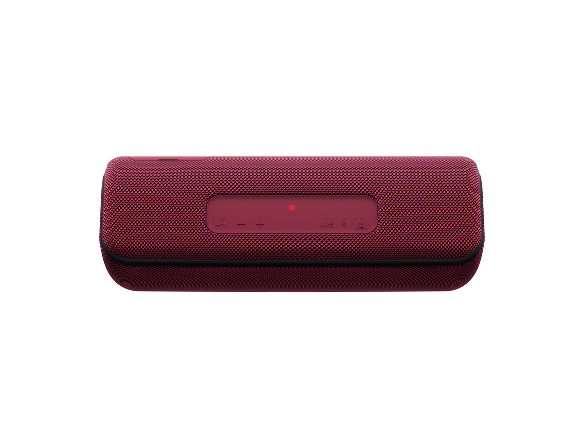 SONY SRS-XB41 Wireless Party Chain Bluetooth Lautsprecher, Rot, Wasserfest