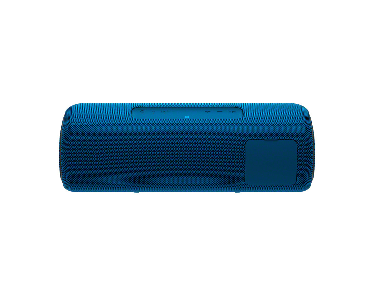 SONY SRS-XB41 Wireless Party Chain Bluetooth Lautsprecher, Blau, Wasserfest
