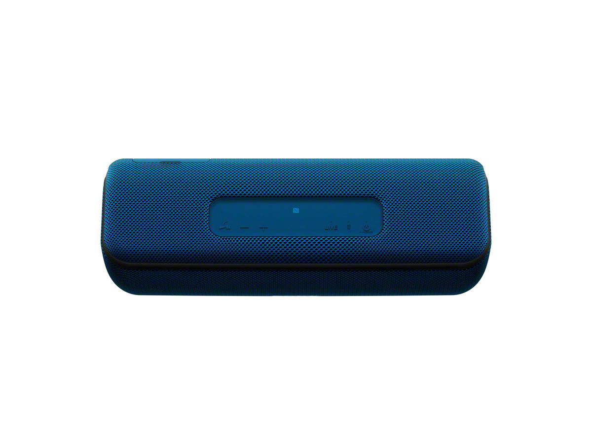 SONY SRS-XB41 Wireless Party Chain Bluetooth Lautsprecher, Blau, Wasserfest