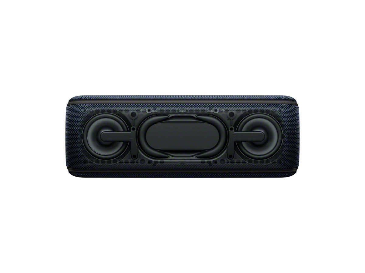 SONY SRS-XB41 Wireless Party Chain Bluetooth Lautsprecher, Schwarz, Wasserfest