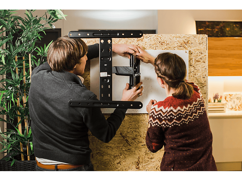 Thumbnail - ISY IWB-6200 Wandhalterung, max. 65 Zoll, Schwenkbar, Neigbar, Schwarz