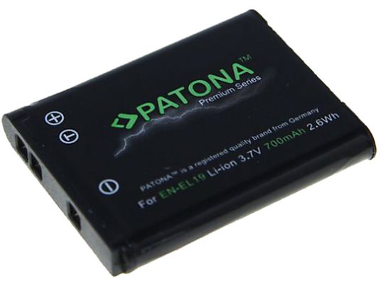 PATONA 1214 700MAH - batteria ricaricabile (Nero)