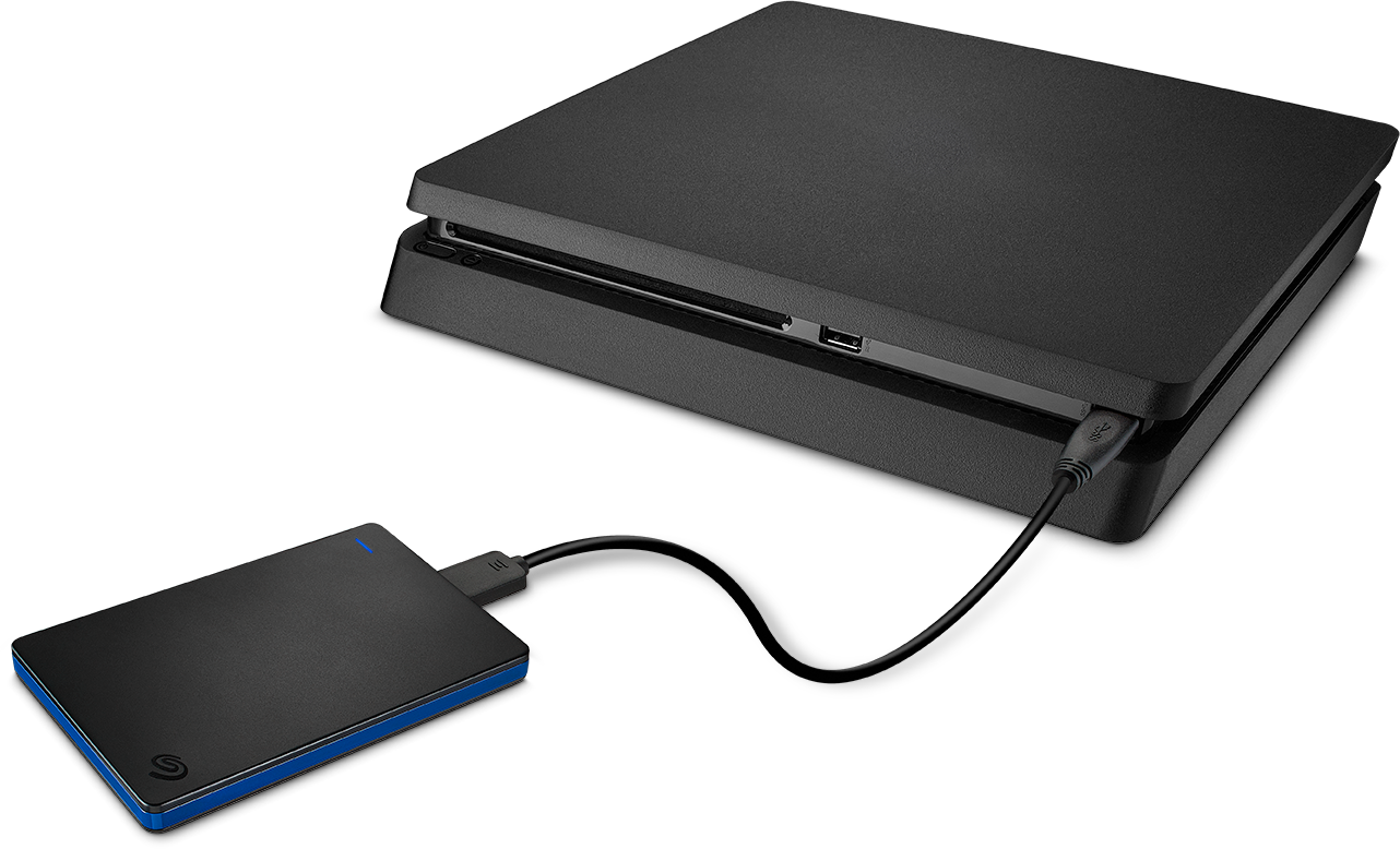 SEAGATE Externe Game Drive für PS4, 1TB (STGD1000100), blau/schwarz