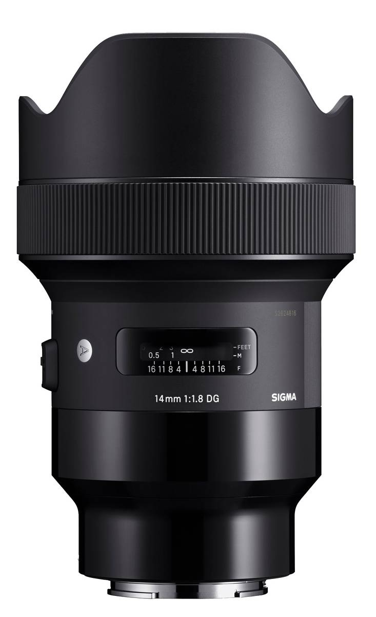 SIGMA Objektiv Art AF 14mm 1.8 DG HSM für Sony E (450965), schwarz