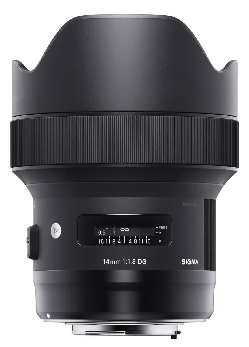 SIGMA Objektiv Art AF 14mm 1.8 DG HSM für Sony E (450965), schwarz
