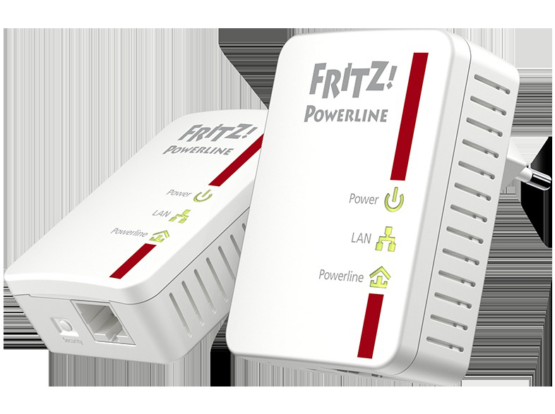 AVM FRITZ!Powerline 510E Set Powerline Mbit/s Adapter 500 kabelgebunden
