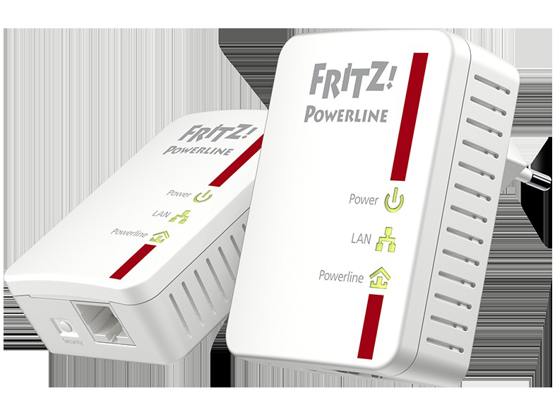 AVM FRITZ!Powerline 510E Set Powerline Adapter 500 Mbit/s kabelgebunden