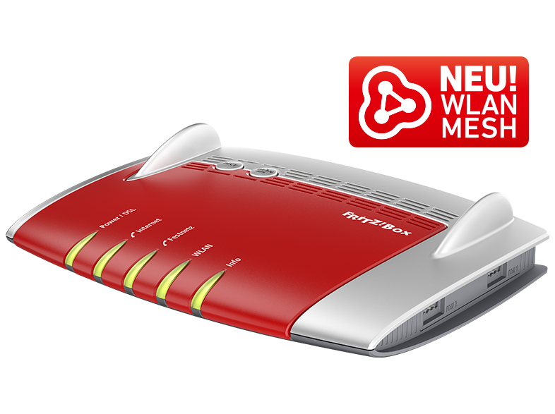 AVM FRITZ!Box 7490 + FRITZ!Fon C5 Router 1750 Mbit/s