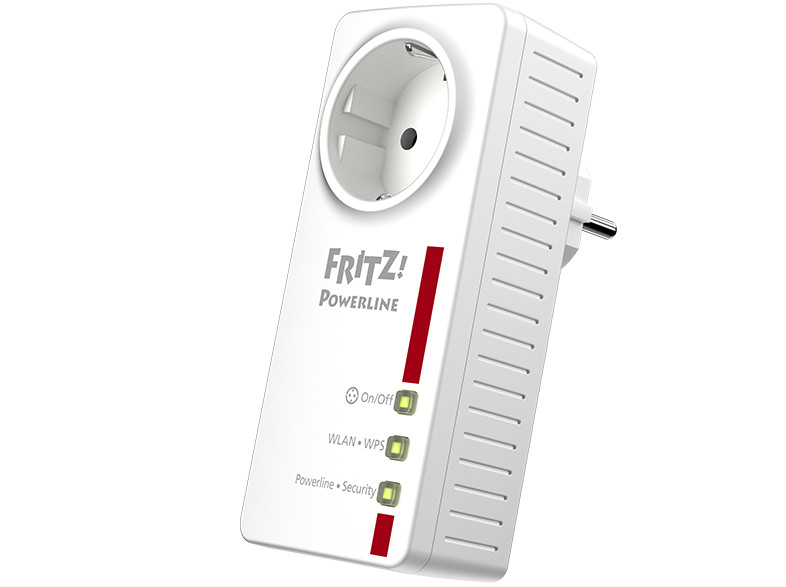 AVM FRITZ!Powerline 546E Powerline Adapter 500 Mbit/s Kabellos und Kabelgebunden