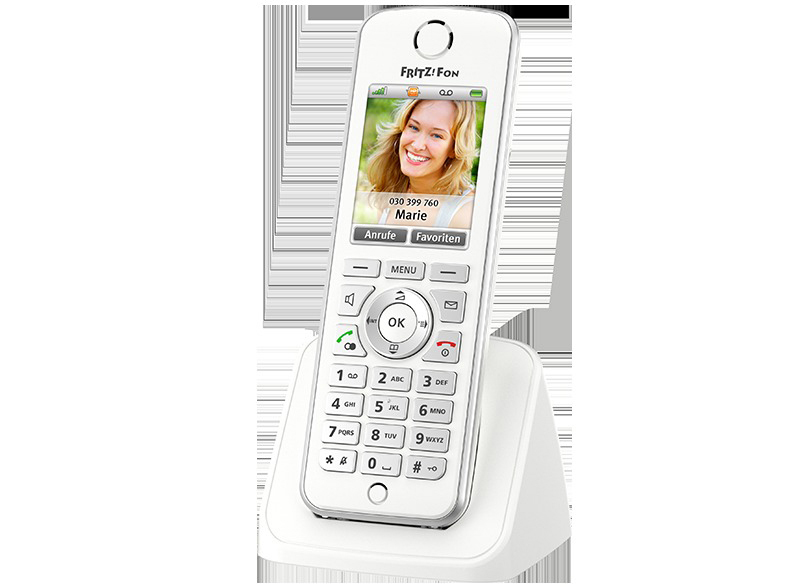 AVM FRITZ!Fon C4 Schnurloses Telefon (DECT), Weiß