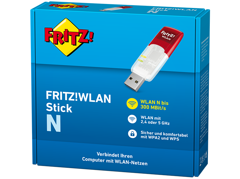 AVM FRITZ!WLAN Stick N WLAN USB Adapter