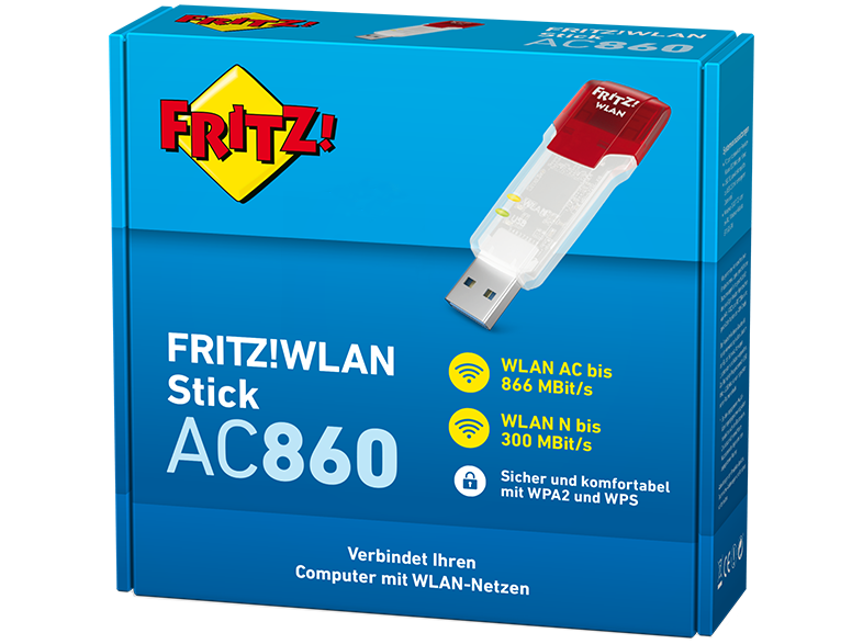 Ivo GRANDIČ - Kancelářské potřeby - AVM Fritz! - WLAN USB 2.0, 300 MBit/s, 2.4 n