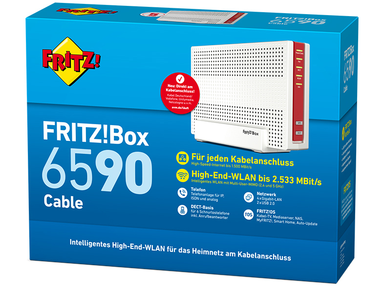 AVM FRITZ!Box 6590 Cable Router