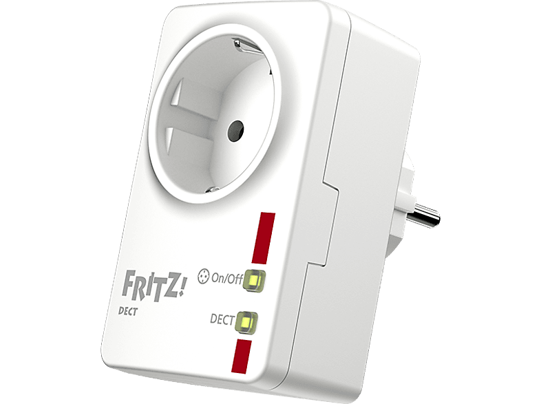 AVM FRITZ!DECT 200 Smart Home Steckdose, Weiß Smart Home Steckdose