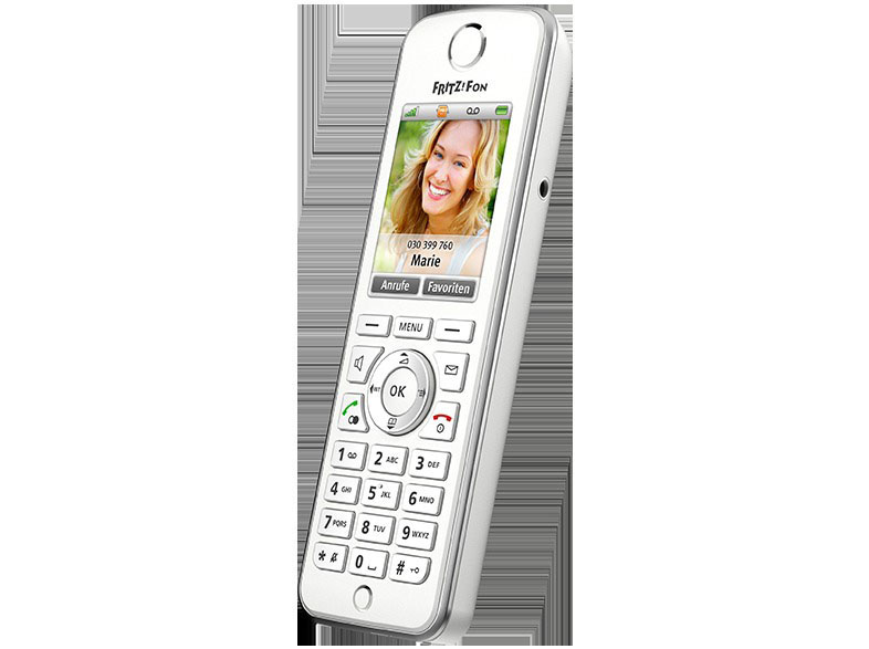 AVM FRITZ!Fon C4 Schnurloses Telefon (DECT), Weiß