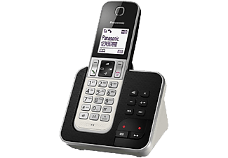 PANASONIC KX-TGD320SLW - Telefon (Silber/Schwarz)