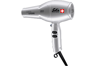 SOLIS 969.40 Light & Strong - Sèche-cheveux (Argent)