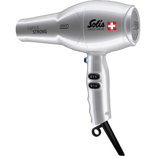 SOLIS 969.40 Light & Strong - Sèche-cheveux (Argent)
