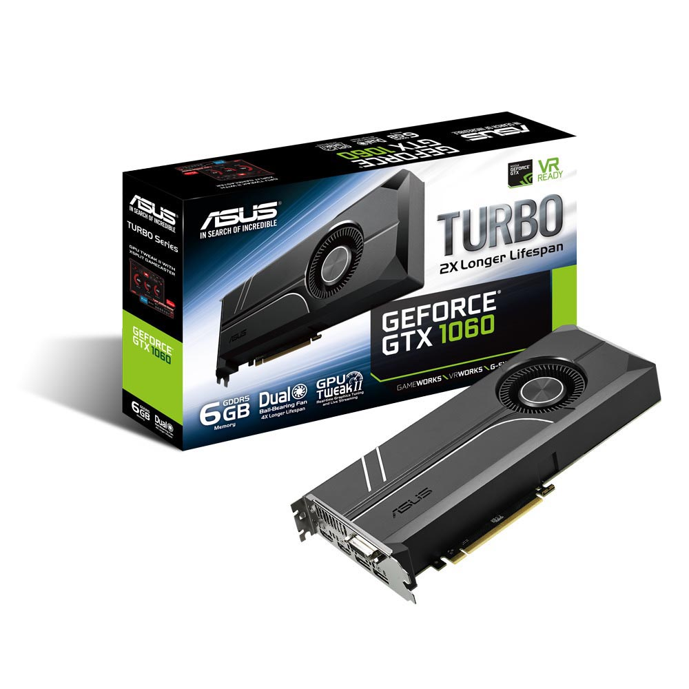 ASUS GeForce® GTX 1060 Turbo 6GB (NVIDIA, Grafikkarte)