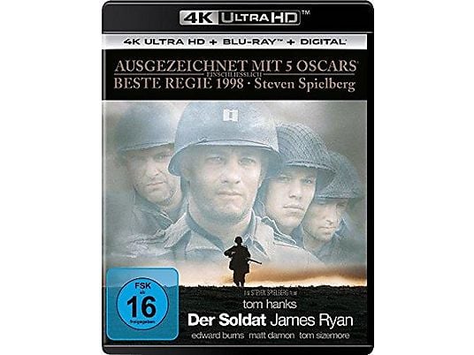 Der Soldat James Ryan (UHD) 4K Ultra HD Blu-ray + Blu-ray