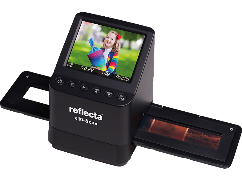 REFLECTA X10-Scan Diascanner , 4.416 Pixel, x 3200 dpi 2.944