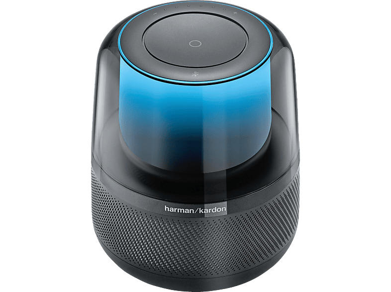 HARMAN KARDON Alexa Voice-Activated Bluetooth Lautsprecher, Schwarz