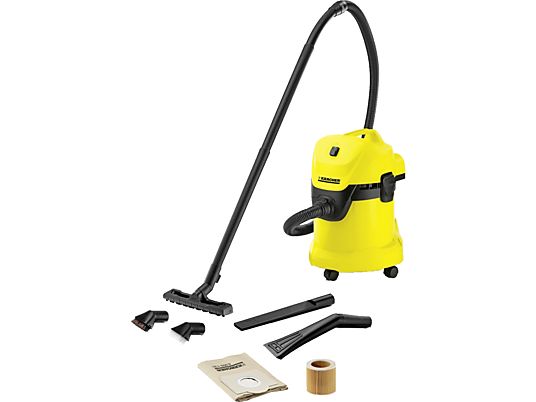 KAERCHER WD 3 Car - Aspirateur multi-usage (Jaune/Noir)