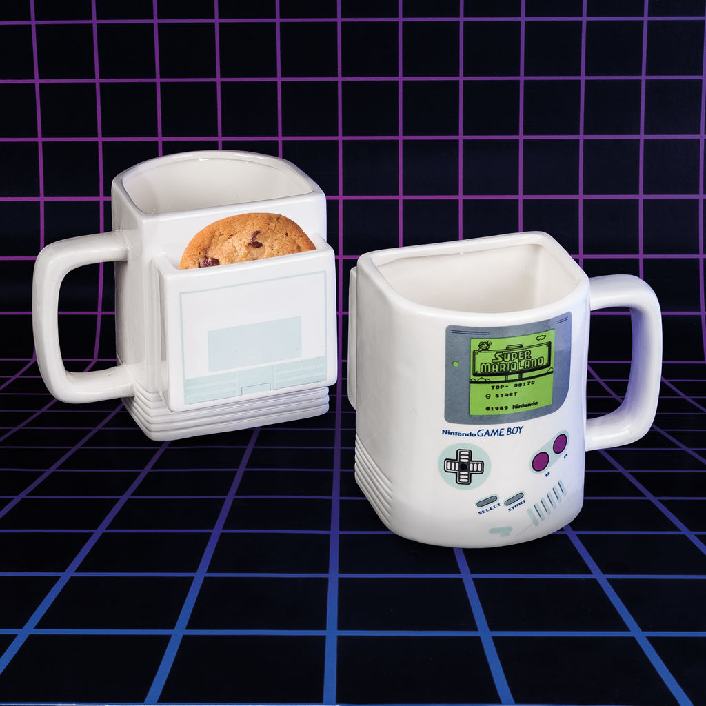 FLASHPOINT AG Game Boy Becher mit Keksfach 300ml Tasse