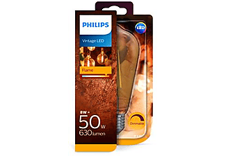 PHILIPS FILAMENT 8-50W Altın Normal Duy Sarı Işık