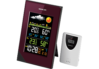 SENCOR SWS 280 Időjárás jelző, Színes LCD kijelzővel, Előrejelzés ikon