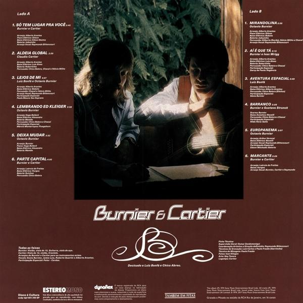 & - & Cartier (Vinyl) Cartier - Burnier Burnier