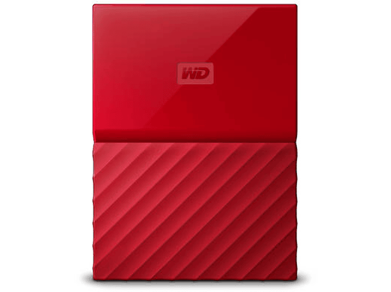 WESTERN DIGITAL Externe harde schijf My Passport 2 TB Rood (WDBS4B0020BRD-WESN )