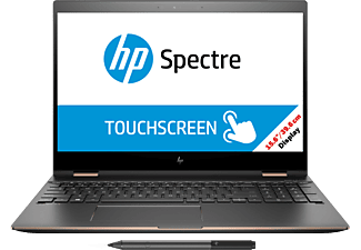 HP Spectre x360 15-ch060nz - Convertible (15.6 ", 512 GB SSD, Gris argenté foncé)