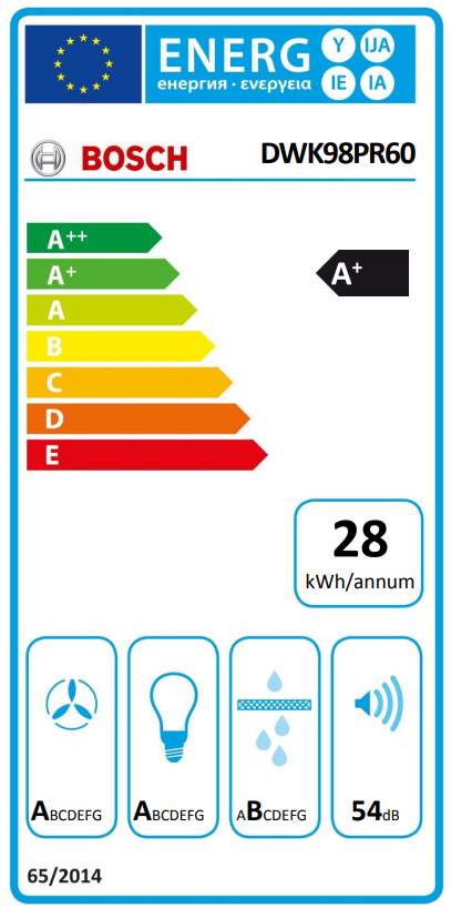 BOSCH DWK98PR60 Serie8 Kürtős páraelszívó