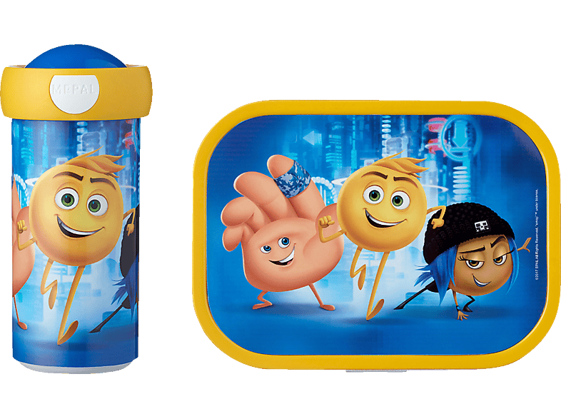 MEPAL CAMPUS 107420165366 Mehrfarbig Lunchset Emoji