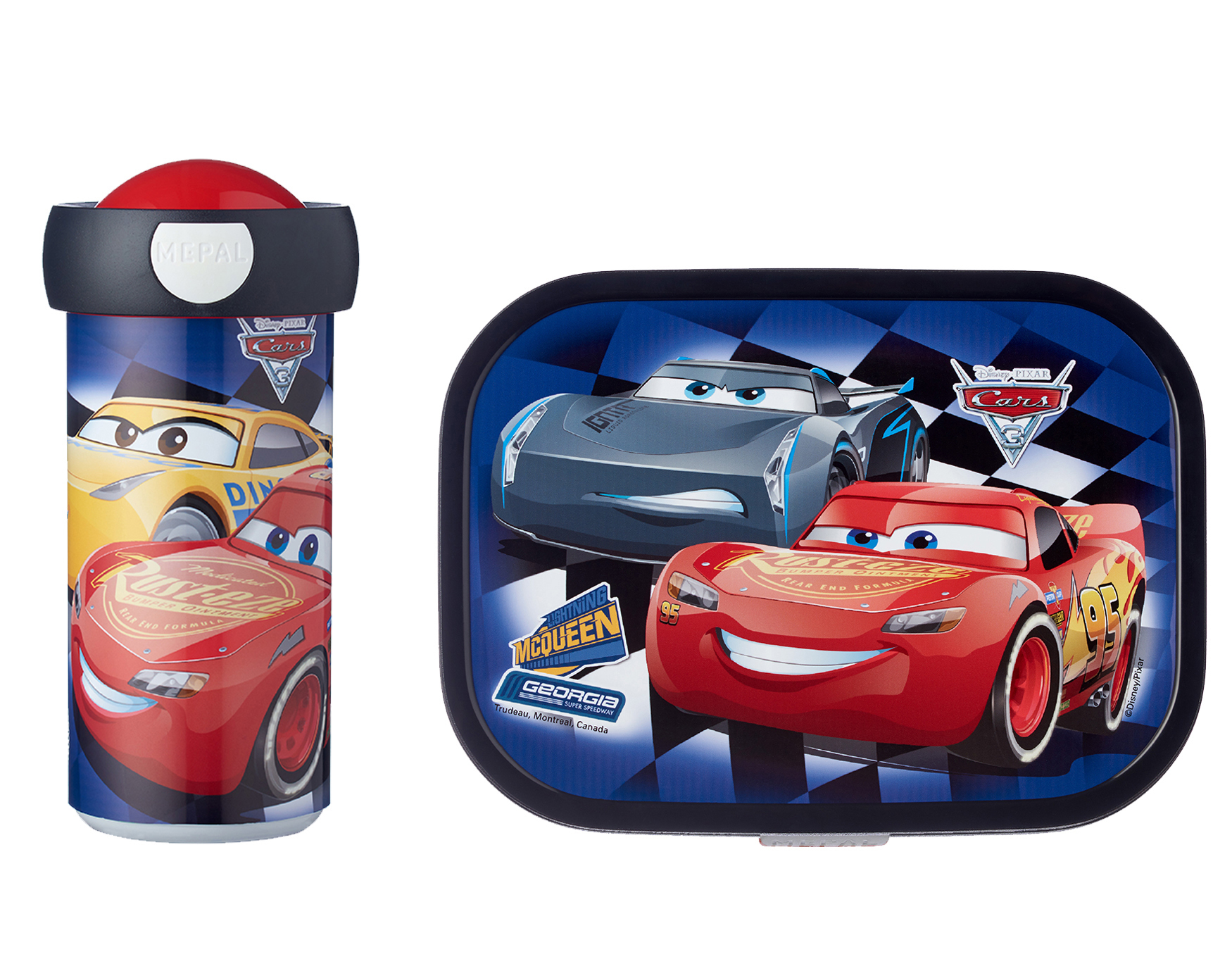 Campus 107420165368 Mehrfarbig Cars Lunchset MEPAL