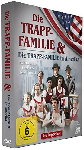 DVD-Box-Set des Films 'Die Trapp Familie & Die Trapp-Familie in Amerika'.