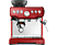 SAGE BES870 Barista Express™ Automata eszpresszó kávéfőző kávédarálóval, piros