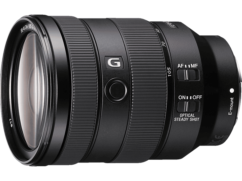 Sony Objektiv FE 24-105mm f4.0 G OSS Schwarz (SEL24105G)