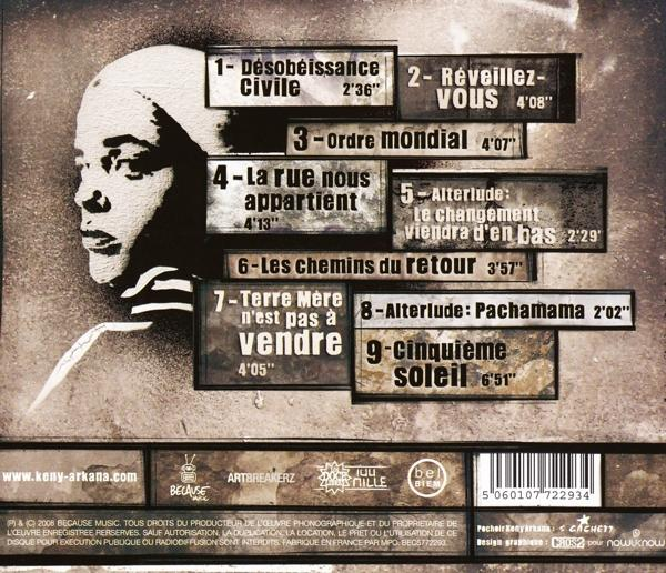 Keny Arkana - Désobéissance - (CD)