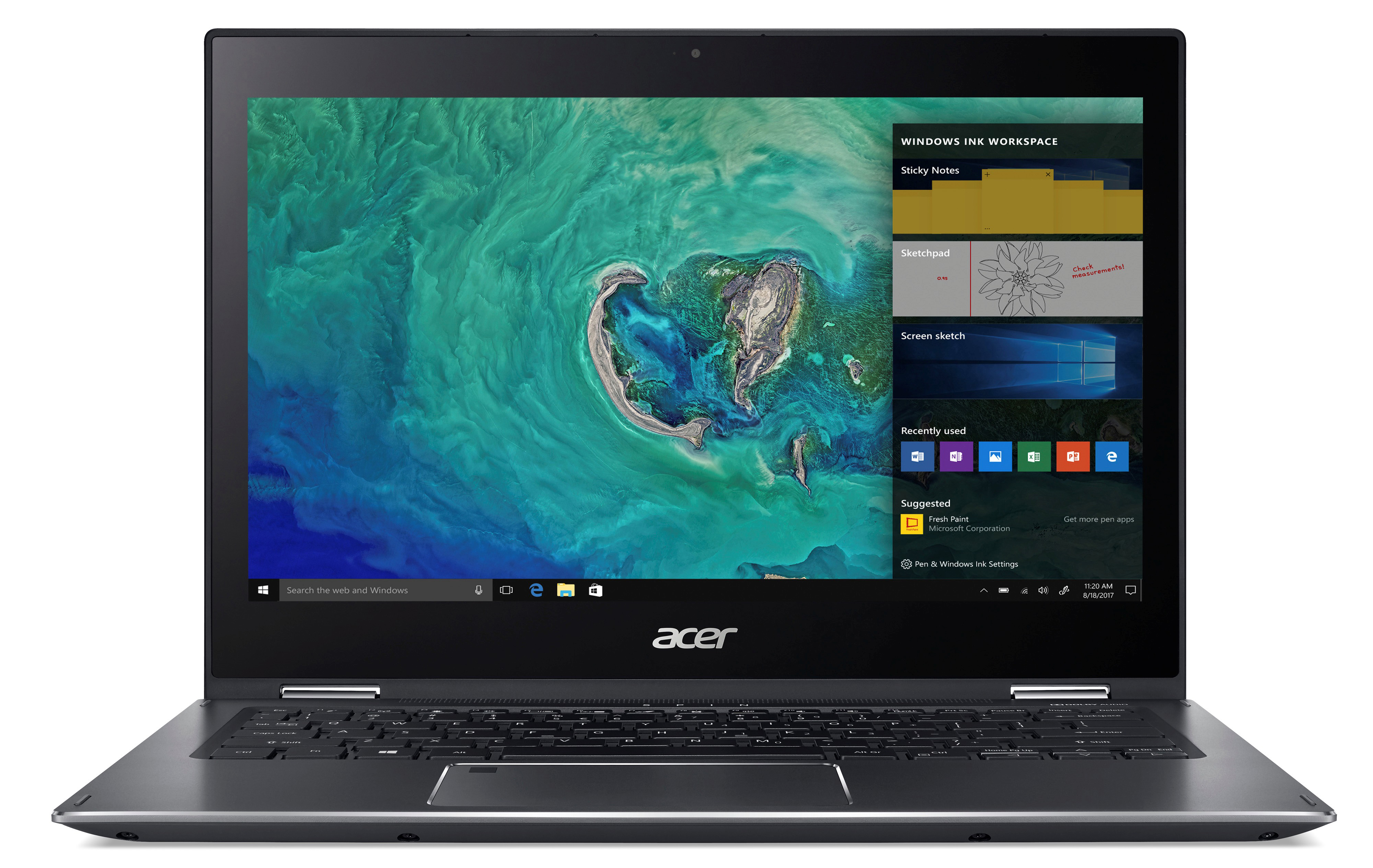 ACER Spin 5 (SP513-52N-862L) - 13,3 Zoll - Intel® Core™ i7 i7-8550U - 8 GB - 256 GB - Intel® UHD 620 - Windows 10 Home (64 Bit)