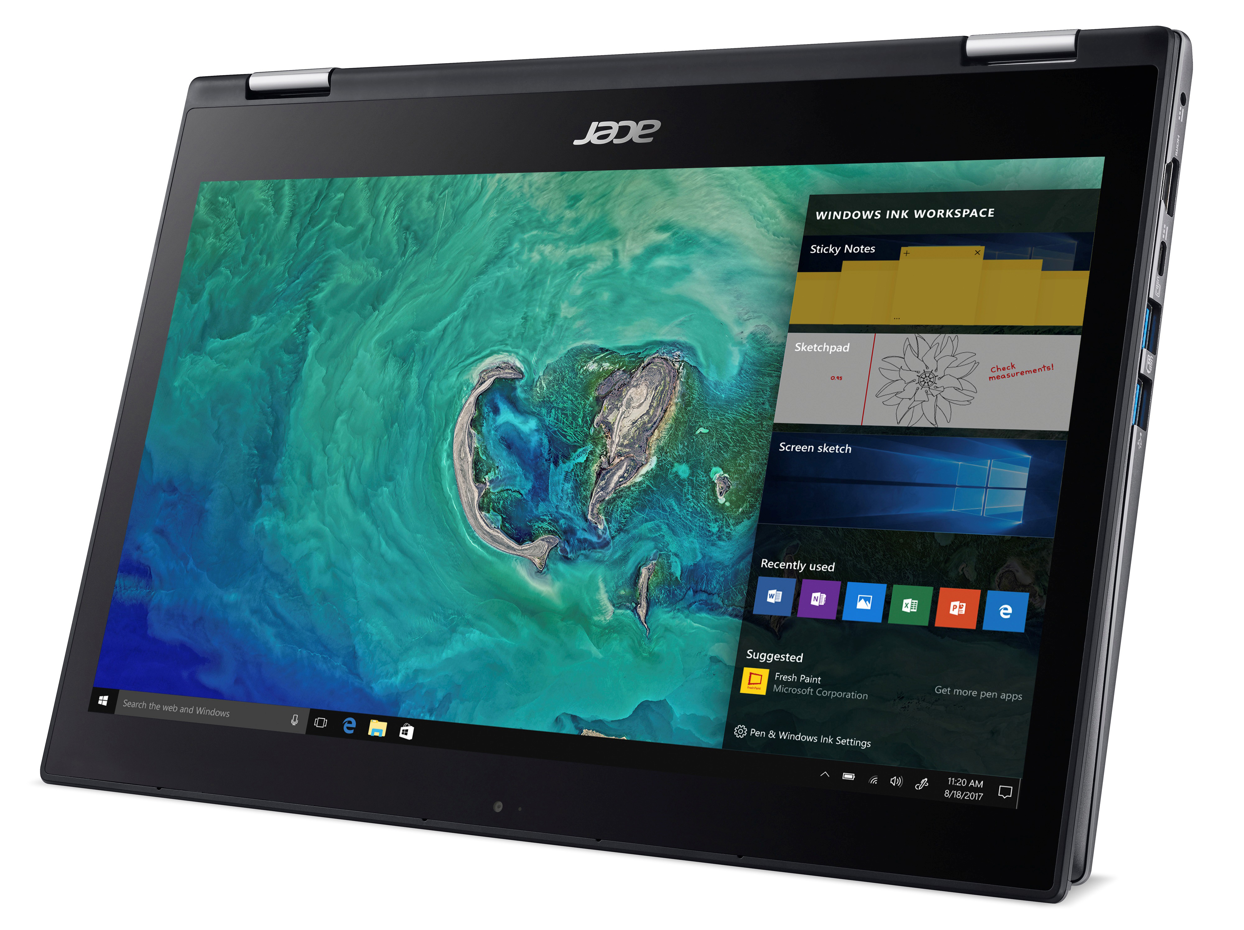 ACER Spin 5 (SP513-52N-862L) - 13,3 Zoll - Intel® Core™ i7 i7-8550U - 8 GB - 256 GB - Intel® UHD 620 - Windows 10 Home (64 Bit)