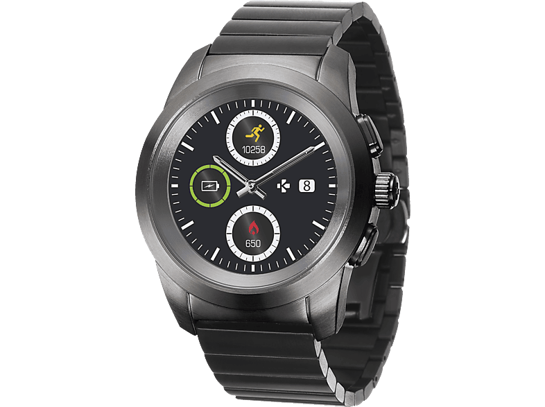 mykronoz zetime petite elite brushed hybrid smartwatch