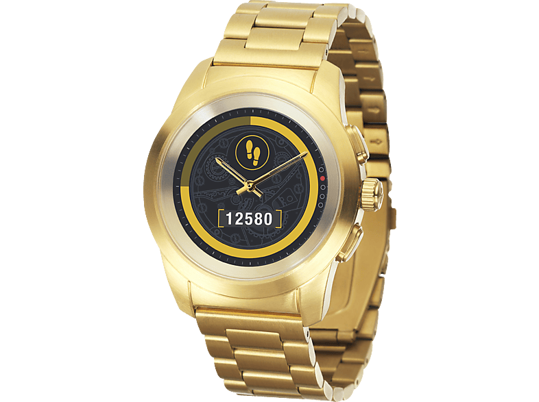 mykronoz zetime petite elite brushed hybrid smartwatch