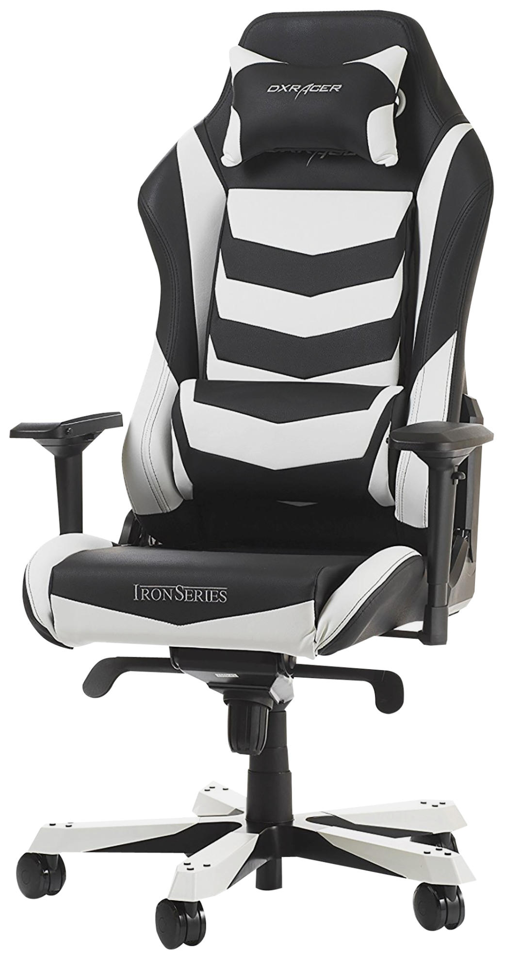 DXRACER Iron I166 Gaming Chair, Black/White Gaming Stuhl, Schwarz/Weiss