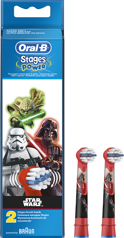 ORAL-B EB10-2 2 db pótfej Star Wars gyerek fogkeféhez