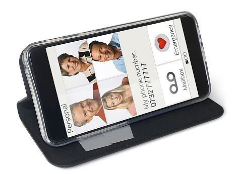 EMPORIA LTB-NAP-S2-R, Bookcover, Emporia, SMART.2, Rot
